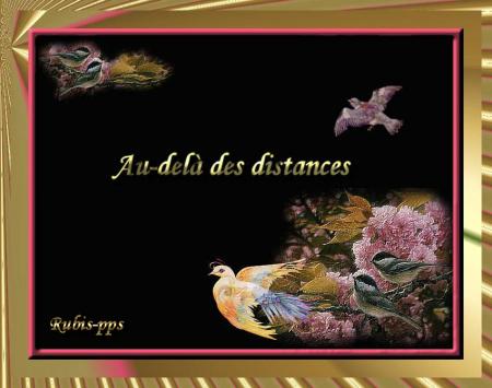 Au del� des distances